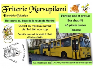 Bus - Friterie Marsupilami